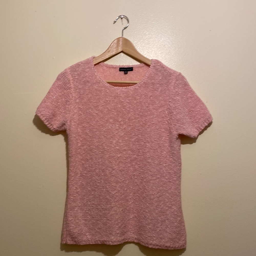 CAROLYN TAYLOR SWETER TOP. Size M